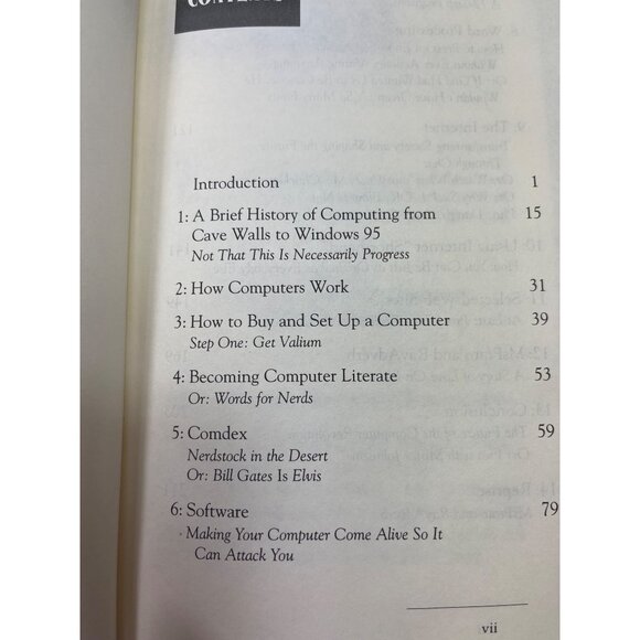 Dave Barry In Cyberspace Hardcover 1996 Humor Book By Crown Publishers - Picture 5 of 5